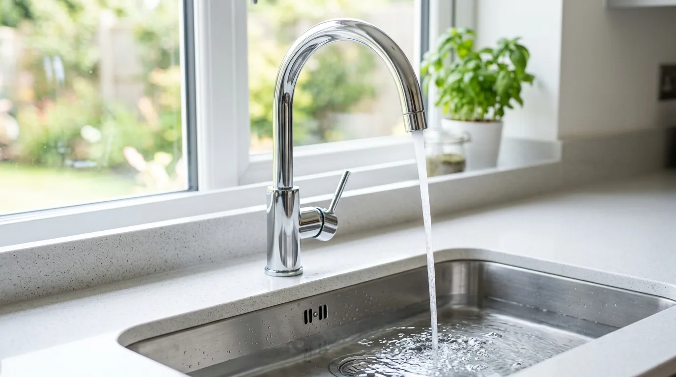 Local Plumbing Master Pros same day plumber fixing a faucet in Petersburg, ND